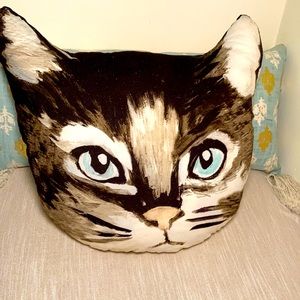 Urban Outfitters Large Cat Throw Pillow